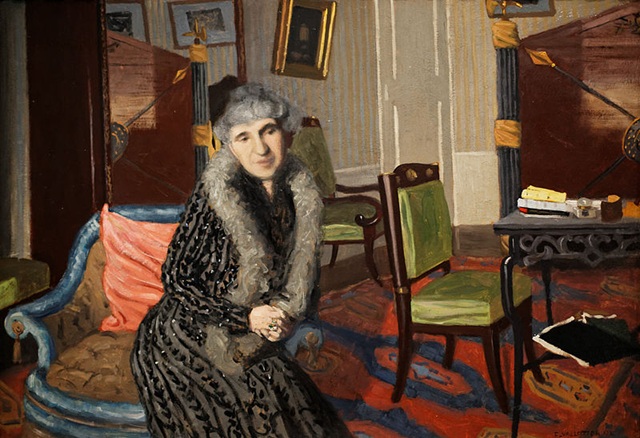 Madame Alexandre Bernheim, 1902 (Felix Vallotton) (1865-1925) Musée d